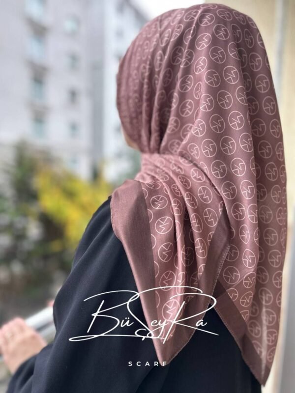 MK Soft Pamuklu Eşarp- Mürdüm