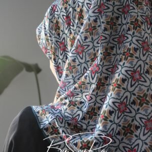 Yıldız Desen Soft Eşarp- Çimen