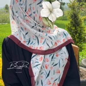 Lale Soft Eşarp-Bordo