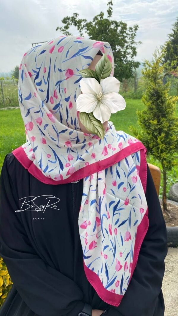 Lale Soft Eşarp-Fuşya