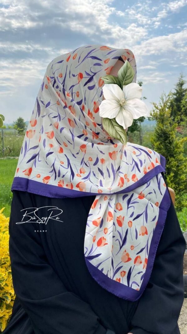 Lale Soft Eşarp- Mor
