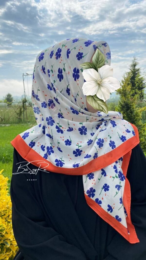 Lale Soft Eşarp-Turuncu